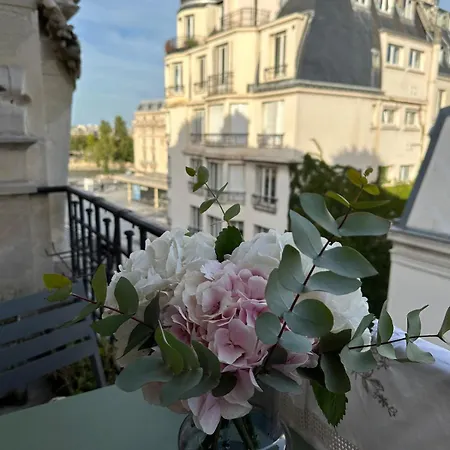Beautiful With Seine And Musee D'orsay View דירה
